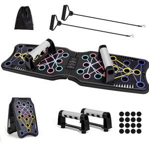 Có thể gập lại chức năng Push-up hệ thống tập thể dục nhà tập luyện và phong trào-ngực Workout đào tạo và cánh tay trọng lượng cho nam giới và phụ nữ - Product Image 1