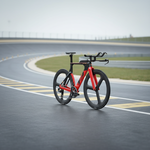 Vélo de triathlon TWITTER T3 en fibre de carbone, 24 vitesses, roues à 3 rayons, guidon TT, freins à disque hydrauliques, vélo de course urbain Kona - Product Image 1