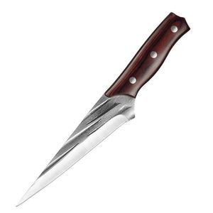 Sharp, forged stainless steel <b>knife</b> for deboning and butchering, used by butchers to cut meat, slaughter cattle and sheep, and - Product Image 5