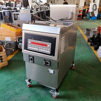 Friteuse industrielle à gaz 25L pour poulet frit, usage commercial pour restaurants de restauration rapide, modèle ouvert, prix pour KFC