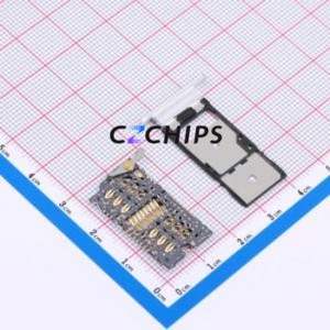XDSM-1035-08-KT SIM Card Connector SMD Connector Card Tray Type Nano SIM Card 1.35mm - Product Image 2