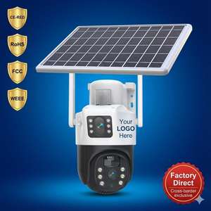 Cámara <span class=keywords><strong>de</strong></span> Seguridad Shuzhi 8MP Tipo Bala con Carga Solar, IP66 Impermeable, Visión Dual en la Nube, Audio Bidireccional y Visión Nocturna <span class=keywords><strong>para</strong></span> Jardín Residencial - Product Image 2