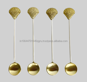 ชุดช้อนมือจับทรงเปลือกหอยทำจากโลหะคุณภาพสูงทันสมัย - Product Image 5