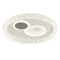 Vente d'usine, nouveau luminaire de plafond rond en métal moderne à LED, haute luminosité, télécommande, éclairage quotidien