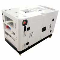 KT KT-12GFP 2-Zylinder 15kVA 12kW 3-Phasen Dieselgenerator Tragbar Klein Leise mit CE-Zertifizierung und Schalldämpfendem Gehäuse