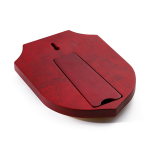 <span class=keywords><strong>2023</strong></span> nouvelle conception de médaille en métal personnalisée avec base en bois - Product Image 2