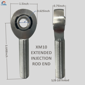 XMR10L Longer Heim Joint Rod End-Rodamiento esférico de acero de aleación de alta resistencia con rosca externa - Product Image 6