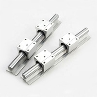Rail de guidage linéaire à mouvement circulaire en aluminium robuste SBR16 CNC à longueur personnalisée pour équipement d'automatisation