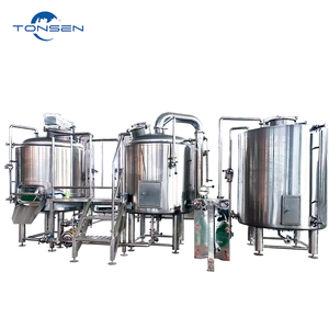Cervecería Artesanal de 1000L 2000L para Cerveza Artesanal de Trigo, Cebada y Granos - Product Image 1