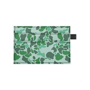 <span class=keywords><strong>Porte</strong></span>-cartes en <span class=keywords><strong>cuir</strong></span> PU <span class=keywords><strong>rose</strong></span> camouflage avec logo personnalisé pour femme, avec tirette, motif ultra camouflage nuage, pour poche avant, idéal pour les voyages - Product Image 3