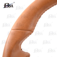 BM pour SUZUKI JIMNY JB64/74W modèle de voiture Orange cuir rond JDM Automobile volants 2018 2019 2020 2021 2022 2023 2024