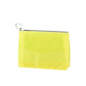 Nouvelle pochette de maquillage transparente en PVC écologique personnalisée, imperméable, pour les voyages, sac cadeau cosmétique - Product Image 1