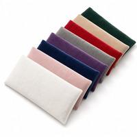 Masque oculaire en velours pour yoga, avec remplissage de billes de céramique, compresses chaudes et froides, pour la relaxation, les voyages, la maison, le spa, vente en gros