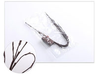 Branches de brindilles LED créatives en plastique, arbre artificiel, 20 lampes, vase floral à piles, Branches, lumières, décoration de la maison