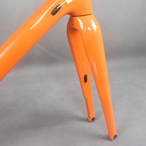 Seraph Carbon Fiber Gravel Bike <b>Frame</b> GR029 Flat Mount Disc Bottom Bracket Custom <b>Paint</b> - Product Image 3