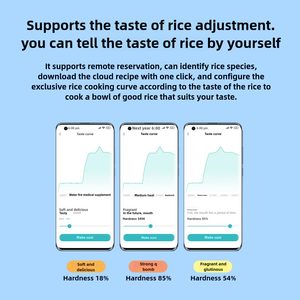 Cuisinière à <span class=keywords><strong>riz</strong></span> intelligente <span class=keywords><strong>Xiaomi</strong></span> Mijia IH 1S 3L blanche, interconnexion intelligente avec l'application Mijia, cuisinière à <span class=keywords><strong>riz</strong></span> intelligente - Product Image 3