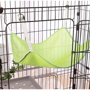 Hamaca transfronteriza para mascotas, para todas las estaciones, malla transpirable para verano, hamaca ajustable para gatos, columpio para gatos, jaula para gatos - Product Image 3