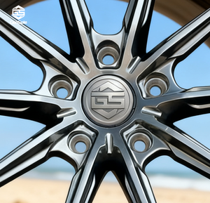 Nouvelles jantes en alliage à rayons multiples finition bronze de 18 à 20 pouces pour Tesla pour jantes de voiture PCD 5X112/5X114.3 - Product Image 5