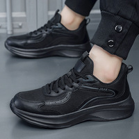 Chaussures de course décontractées pour hommes en maille d'été avec semelle EVA, coupe large, grandes tailles 40-50