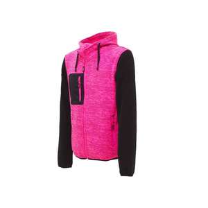 Sweat-shirt zippé arc-en-ciel noir/fucsia EY174BF-S U-POWER-EAN 8033546437681 WORK HOODIES - Product Image 3