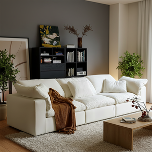 تصميم عصري من 3 قطع من وحدات الضغط ، سحابة كوردروي ، أثاث RH قابل للتحويل ، مستوحى من المصنع مباشرة في الصين - Product Image 6