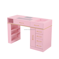 Table de Manucure Professionnelle au Design Moderne pour Spa et Salon de Beauté (Ongles en Gel)