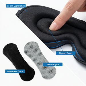 Set per il Sonno Personalizzato Anthrive: Mascherina 3D Oscurante e Strisce Nasali per Respirazione Migliore, Kit Anti-Russamento di Grado Medico per Viaggi - Product Image 2