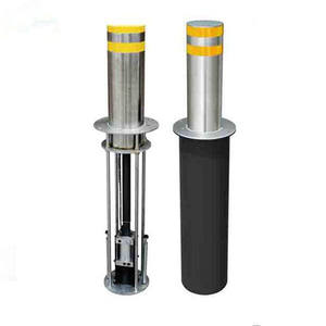 Bolardos hidráulicos Bolardos de elevación hidráulicos de seguridad con luz LED completamente automáticos controlados a distancia con aplicación de teléfono móvil - Product Image 1