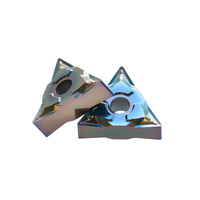 Plaquettes en carbure indexables PVD TNMG160404 pour tour CNC, acier, acier inoxydable, alliage de titane, haute précision, haute vitesse, OEM
