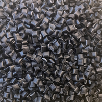 Granulés de polypropylène noir modifié T20 pour moulage par injection de pare-chocs automobiles, résistance à l'impact 25KJ, débit 10g