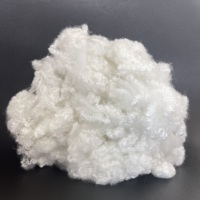 Matériau de remplissage hcs en fibres discontinues de polyester à fonction psf 3D recyclée