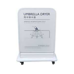 Petite machine d'emballage de <span class=keywords><strong>parapluie</strong></span> en acier inoxydable écologique séchoir à roulettes avec support efficace et durable - Product Image 1