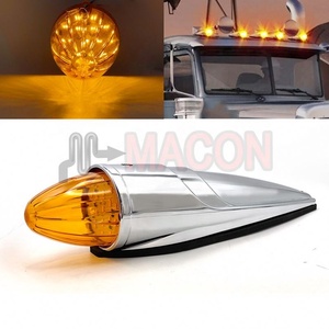 12V 34smds mái Cab đèn đánh dấu xe bên ngoài đèn hàng đầu giải phóng mặt bằng ánh sáng tự động Trailer Xe Tải xe tải đèn màu hổ phách - Product Image 5