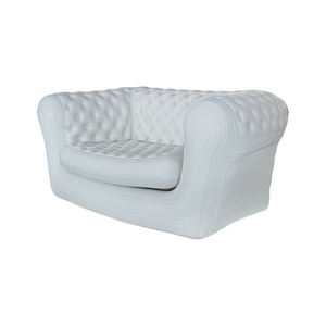 高級二人用インフレータブルラウンジチェア PVC製 屋外用 折りたたみ式 チェスターフィールド インフレータブルソファ - Product Image 1