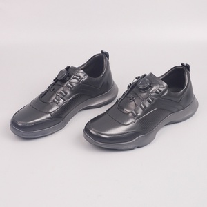 Chaussures en cuir véritable pour homme Brock à lacets - Style vintage britannique décontracté pour le bureau et la carrière - Product Image 4