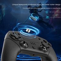 Alimentation directe d'usine sans fil pour PS4 et PC Gamepad Gyroscope 6 axes Double moteur de vibration et contrôleur de jeu de prise casque