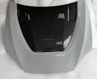 Pour Tesla Model S : Capot moteur avant en fibre de carbone style V, capots de voiture modifiés