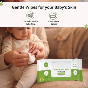 Toallitas Húmedas Desechables Personalizadas con Logotipo, Extra Suaves, 80 Unidades, para Cuerpo, Lavado de Cara, Limpieza, las Mejores Toallitas Húmedas para Bebés Sensibles - Product Image 3