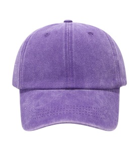 Promotional Vintage Washed Canvas Cotton Baseball Cap Blank 6 Panel <b>Dad</b> <b>Hat</b> Custom Logo Embroidery Unisex Adjustable Common - Product Image 2