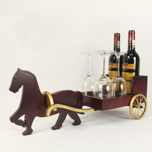 <span class=keywords><strong>Portabottiglie</strong></span> di <span class=keywords><strong>Vino</strong></span> Artigianale di Lusso a Forma di Carrozza in Legno, Multifunzionale, Refrigeratore per <span class=keywords><strong>Vino</strong></span>, Birra, Champagne, Regalo, Porta <span class=keywords><strong>Ghiaccio</strong></span> - Product Image 1