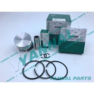 Factory Direct Sale Piston + Ring Kit Set STD 72mm For Kubota D850 x3 PCS