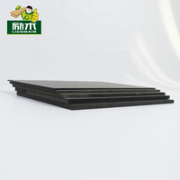 Panneau de MDF imperméable noir promotionnel 12mm 15mm 18mm 4x8 taille panneau résistant à l'humidité pour divers projets de meubles