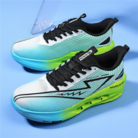 Chaussures de course en mesh respirant et léger avec logo personnalisé, fabricant OEM pour hommes, chaussures pour hommes personnalisées sans logo, fabrication sur mesure.