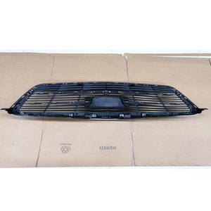 Calandre de pare-chocs avant noire brillante de style V, lifting, compatible avec <span class=keywords><strong>Cadillac</strong></span> ATS Sedan Coupé 2015-2019, sans emblème - Product Image 6