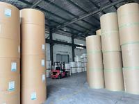 Factory Direct Price Customized Yellow Recycled Materials Roll Kraft Paper