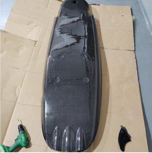 Planche de surf électrique en fibre de carbone tissée 3K OEM personnalisée en gros, non disponible en stock - Taille réglable 165-185 cm, charge maximale 70 kg - Product Image 5