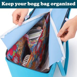 <b>Beach</b> Bag Organizer with Lid for XL Bogg Bags <b>Accessory</b> Insert Organizer for Bogg Organizer Pouches for Original Bogg - Product Image 4