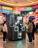 Machine à café automatique à bras robotisé, modèle 2026, la plus vendue, entièrement intelligente et en libre-service pour usage commercial