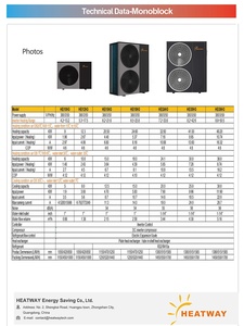 Pompe à chaleur pour chauffage domestique R32 EVI 12 kW, climatiseur pour l'hiver et la climatisation en été, pompe à chaleur pour le chauffage et le refroidissement - Product Image 6