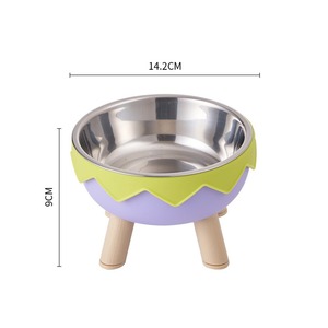 Comedero Elevado para Mascotas de Acero Inoxidable, Antideslizante y Antiderrames, para Perros y Gatos, Venta al por Mayor de Artículos para Mascotas - Product Image 1